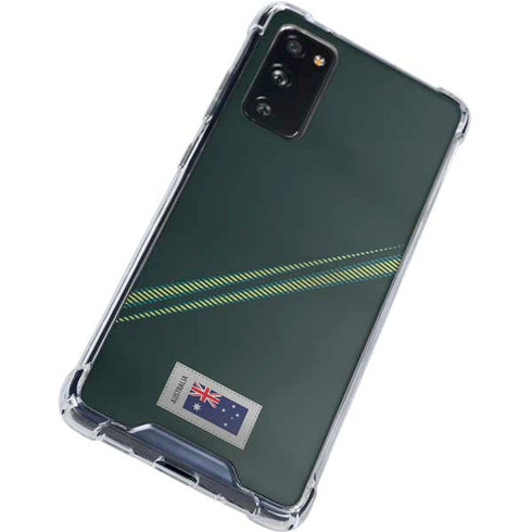 Australia Soccer Flag Galaxy S20 FE Clear Case